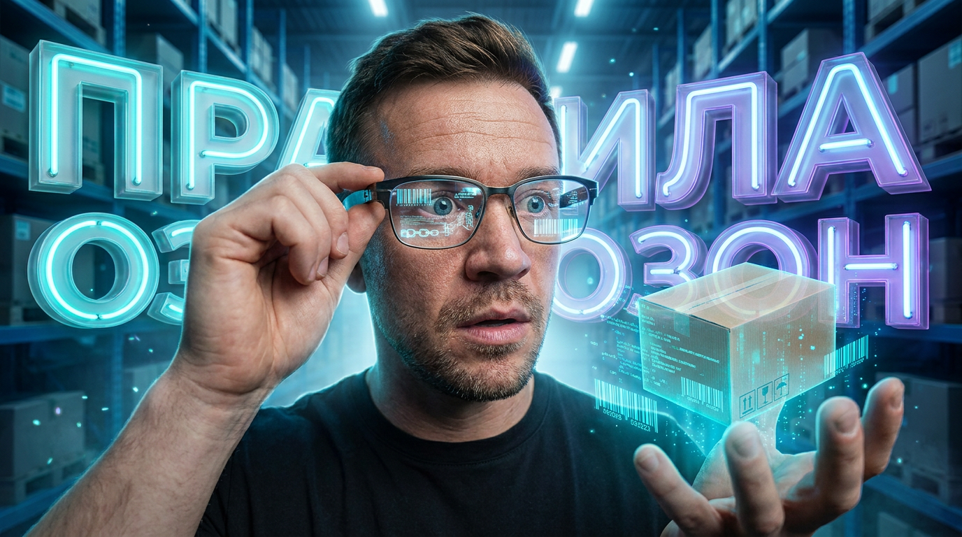 Баннер правил упаковки Ozon