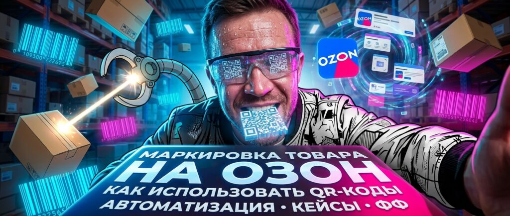 Маркировка товара на Озон: как использовать QR-коды