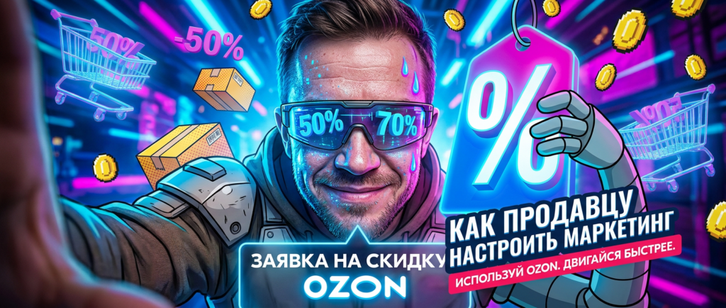 Заявка на скидку Озон: как продавцу настроить маркетинг