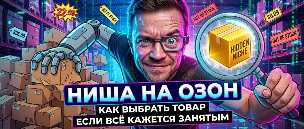 Ниша на Озон: как выбрать товар, если всё кажется занятым