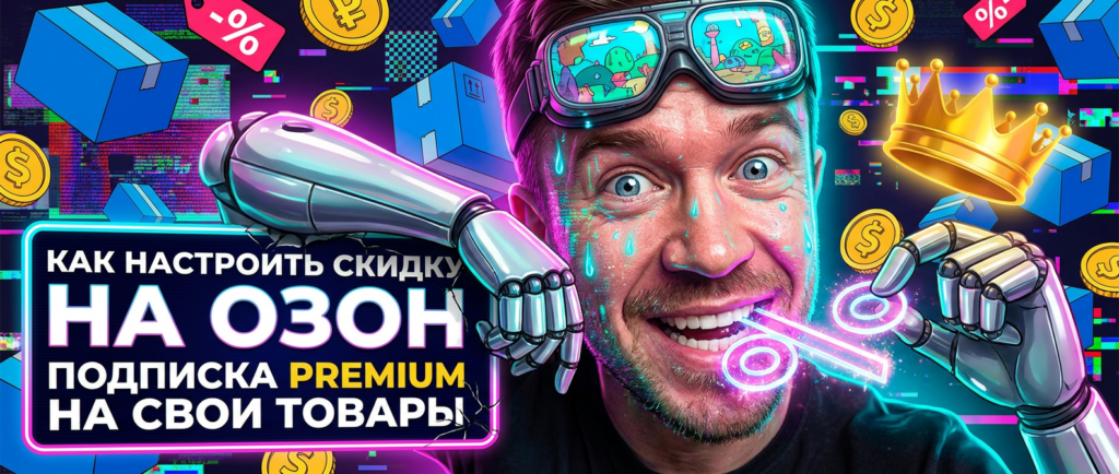 Как настроить скидку на Озон: подписка Premium на свои товары
