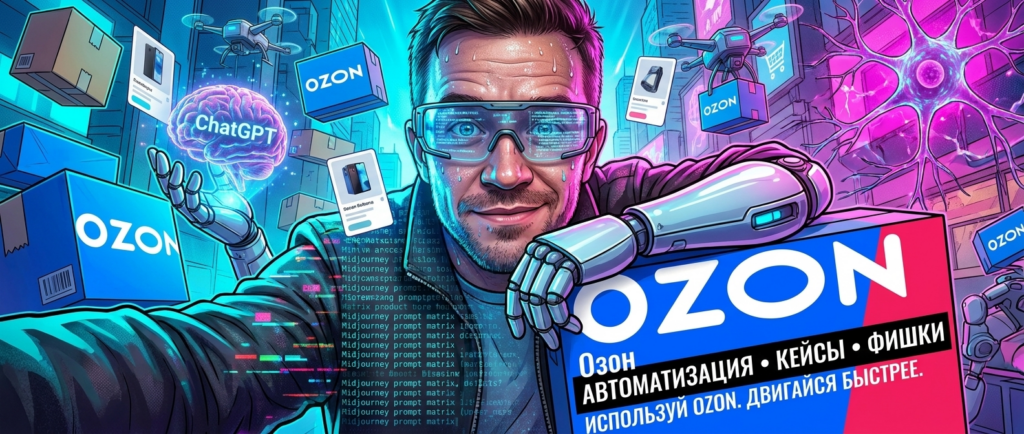 Нейросеть для Ozon: создание карточек с ChatGPT и Midjourney