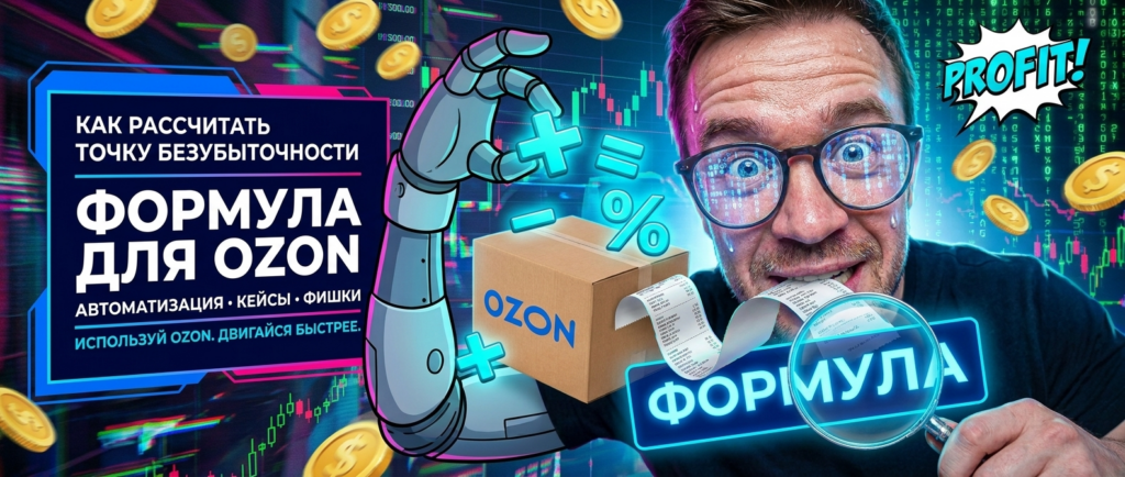 Как рассчитать точку безубыточности товара на Ozon: формула