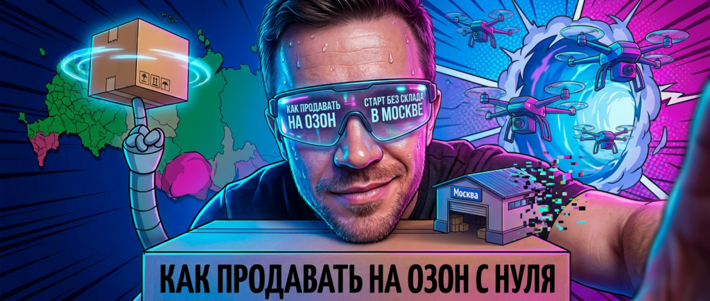 Как продавать на Озон с нуля: старт без склада в Москве