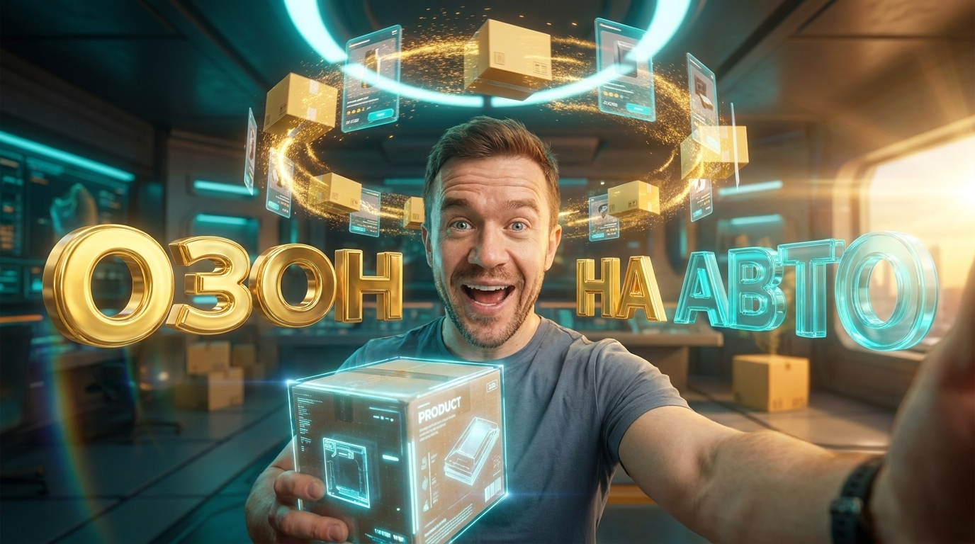 Интерфейс системы автоматизации создания карточек Ozon